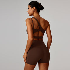 Quick-Dry Compression Sports Suit – Tight-Fitting 2-Piece Workout Set