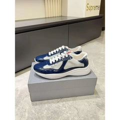 Deqin Women's Skate Shoes - Lightweight Shock Absorption Quick-Dry Leather Sneakers