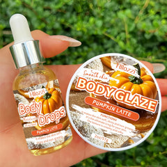 Moisturizing Body Glaze & Oil Duo – Vanilla Coconut Citrus Scents
