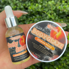 Moisturizing Body Glaze & Oil Duo – Vanilla Coconut Citrus Scents