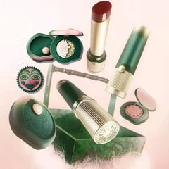 Girlcult Peach Makeup Gift Set – 20-Piece All-in-One Kit with Lipstick, Blush, Lip Gloss & Mirror