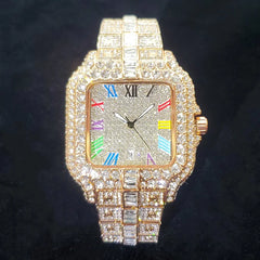 2025 Luxury Iced Out Diamond Watch for Men