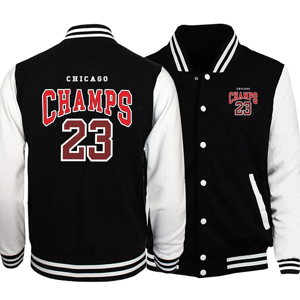Retro Los Angeles Letterman Jacket – Loose-Fit Baseball-Style Coat for Men