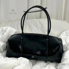 Y2K Pillow Boston Bag – Large Capacity Shoulder Tote Vintage Style