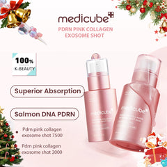 Medicube PDRN Pink Collagen Booster – Exosome Serum 100ml K-Beauty