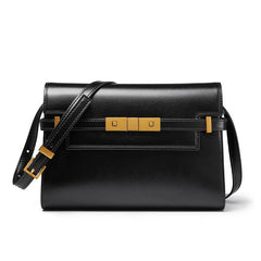 Yangshulin Retro Shoulder Bag – Genuine Leather Hobo 12x10x5in