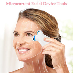 Microcurrent Facial Toner – Temporarily Improves Wrinkle Appearance White