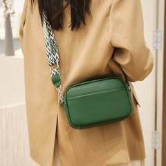 Small Square Crossbody – Vegan Leather 7x5in Adjustable Strap