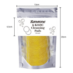 Konjac Facial Sponges – Gentle Exfoliator Unclogs Pores 2-Pack